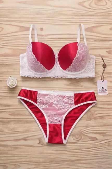 طقم لانجري احمر