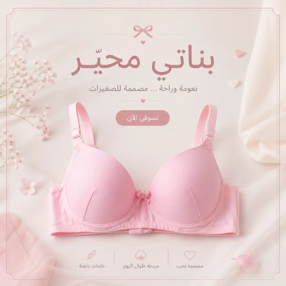 حمالة صدر حجم صغير